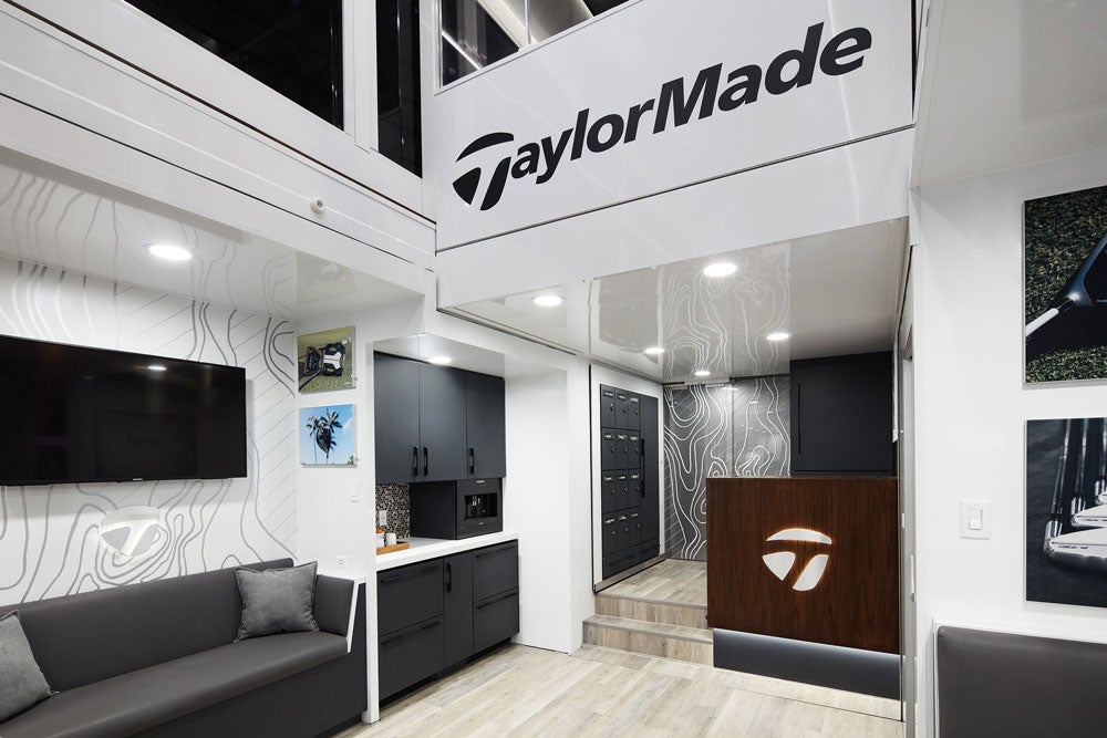 Another view inside the TaylorMade Tour Truck