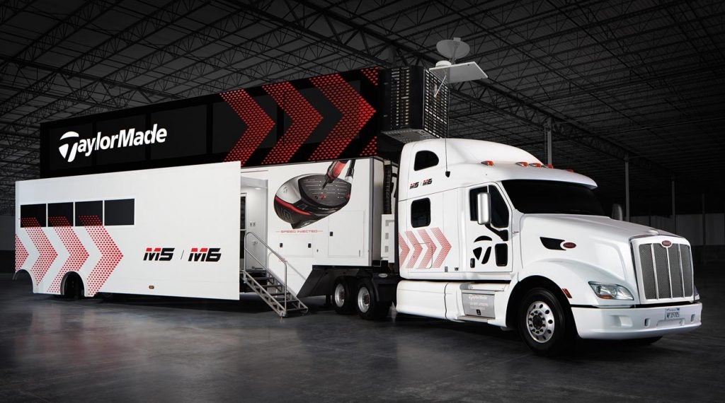 New TaylorMade Tour Truck