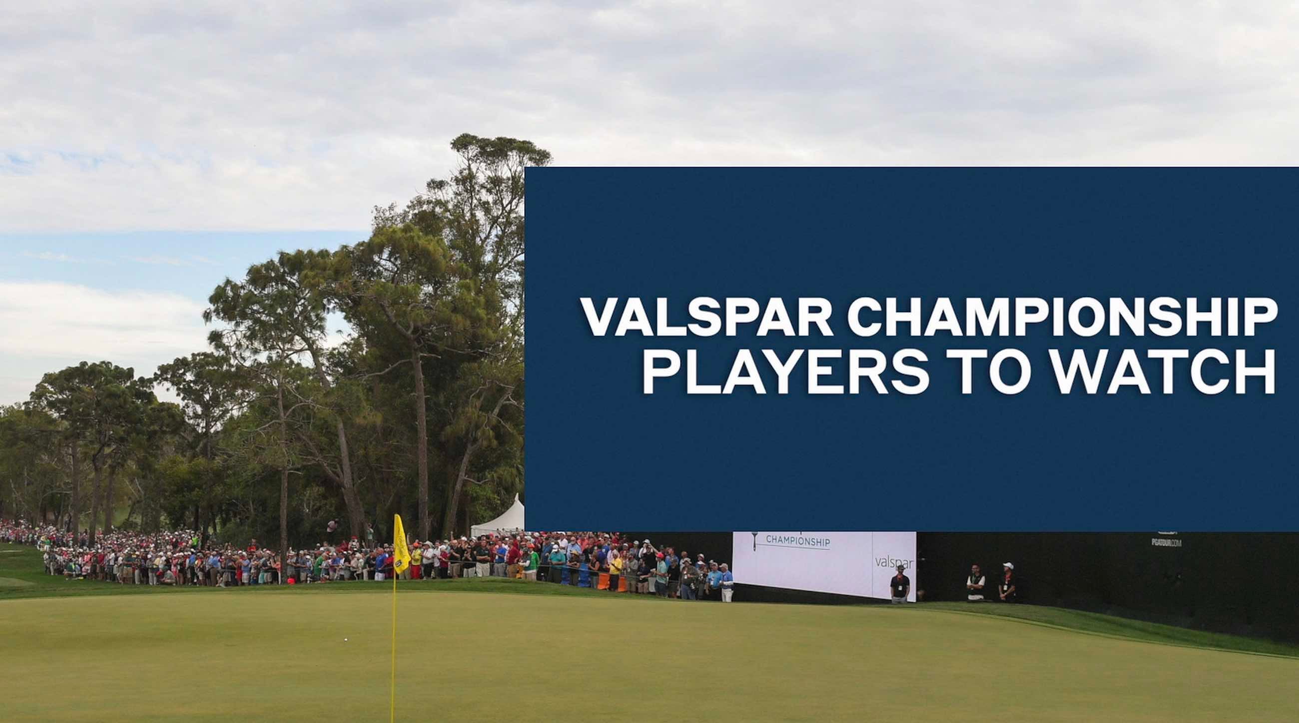 Valspar Championship Players To Watch Golf