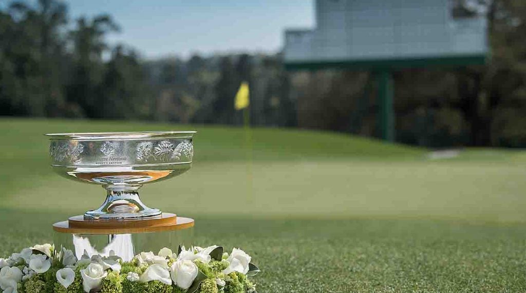 The Augusta National Women's Amateur trophy. 