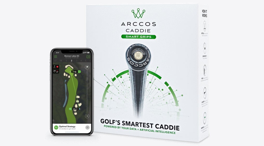 Arccos Caddie Smart Grips.