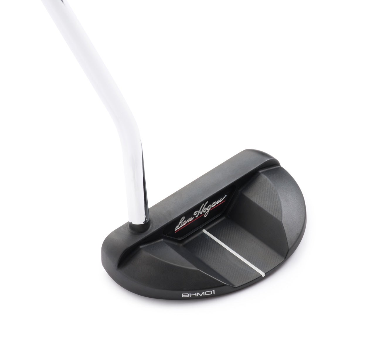 The new single-bend mallet model of Ben Hogan's Precision Milled Forged putters.