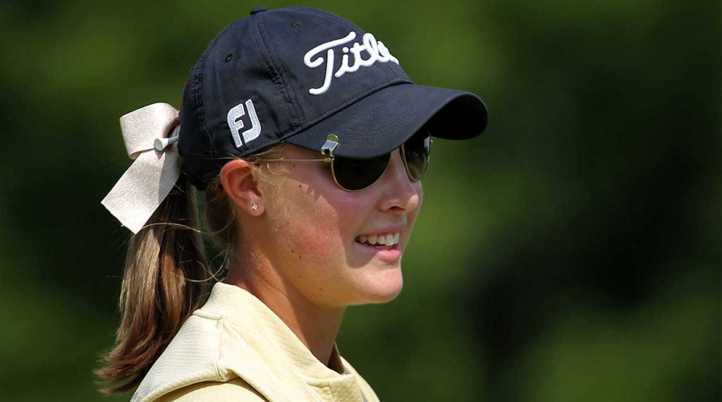 Jennifer Kupcho was invited to play in the Marathon LPGA Classic in 2018, and she tied for 16th.