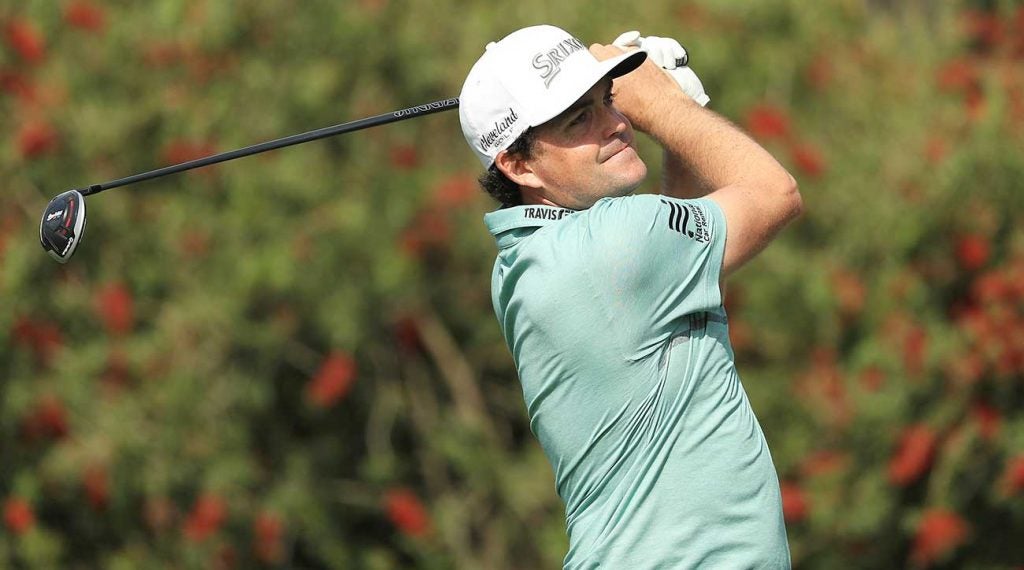 Keegan Bradley shot 73 on Friday, but he's still in contention entering the weekend.