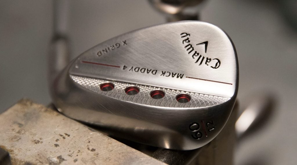 Callaway offers its Mack Daddy 4 wedges in a raw finish.