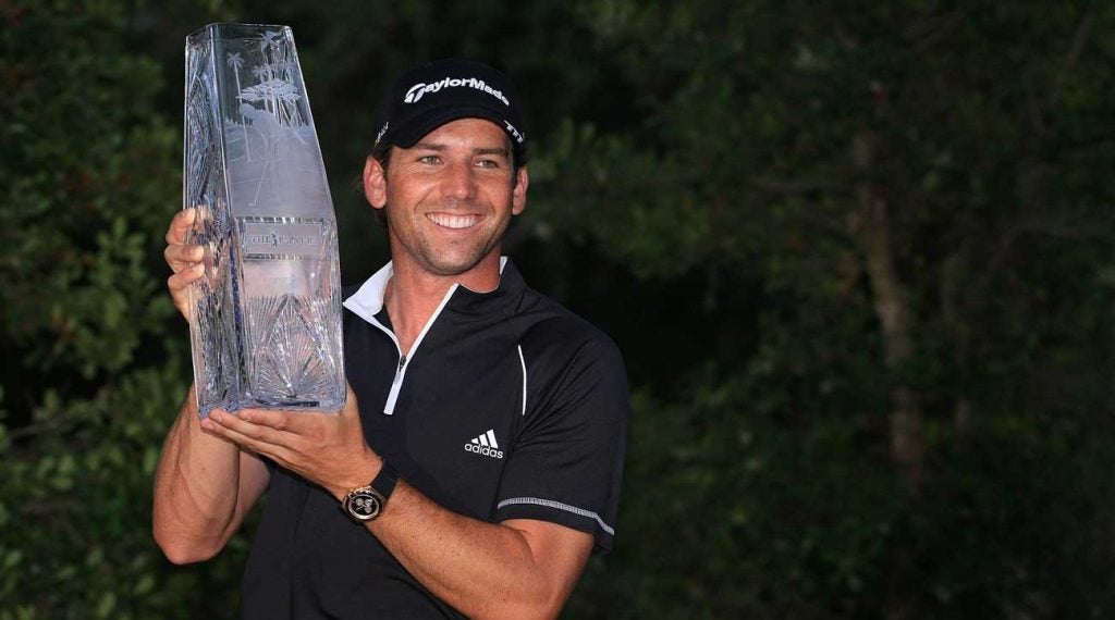 Sergio Garcia's wild career at TPC Sawgrass has at least one highlight: the 2008 Players.