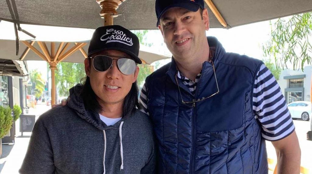 Anthony Kim surfaced in West Hollywood last week.