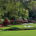 The 12th hole at Augusta National.