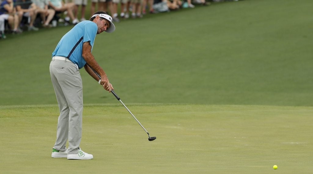 Bubba Watson switched to a milled Ping PLD Arna putter. 