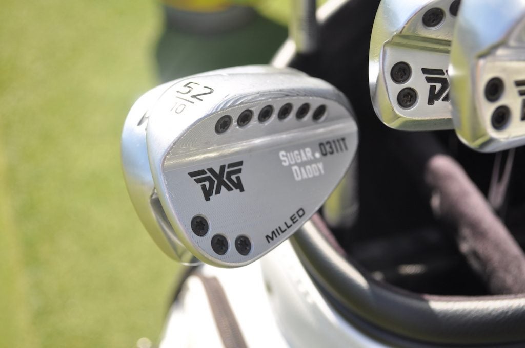 Billy Horschel's PXG 0311T wedges are made from a solid block of carbon steel. 