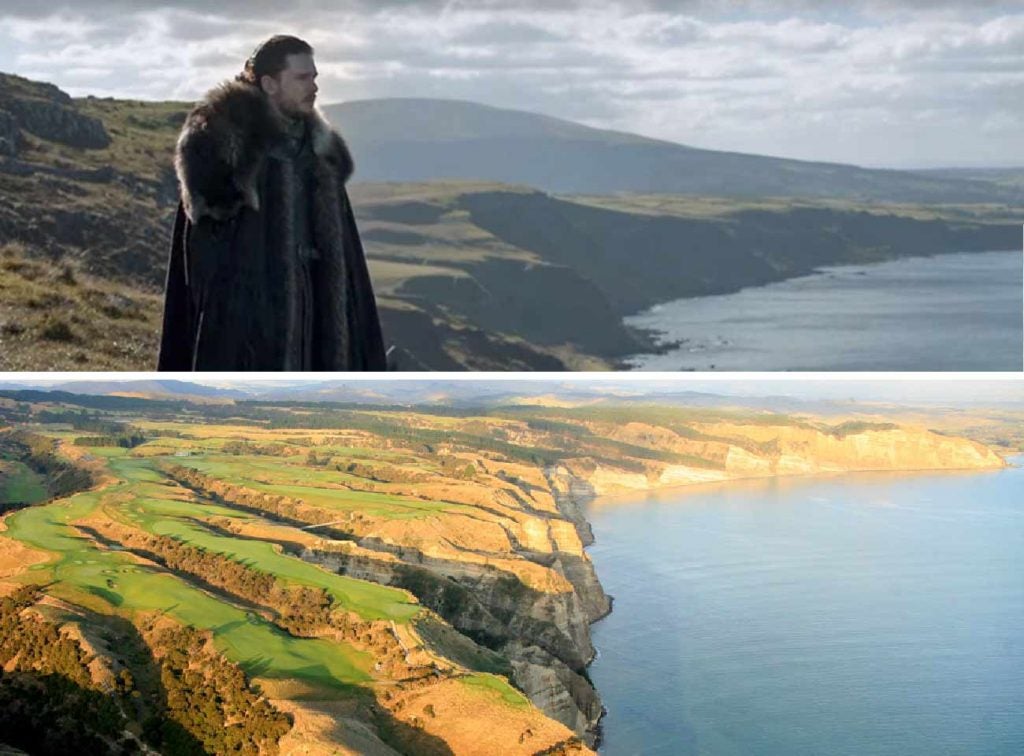 Jon Snow first met dragons on the site of a prospective new fantastic golf course.