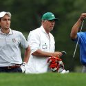 Francesco Molinari and Tiger Woods walked Augusta National together for the Masters in 2006.