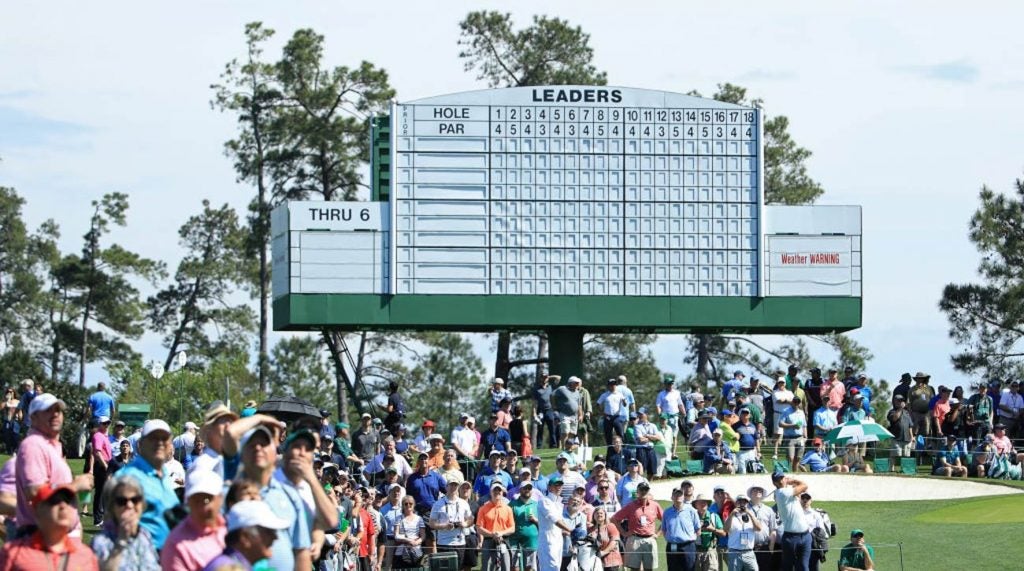 Weather for Thursday's first round of the Masters at Augusta National is expected to be good.