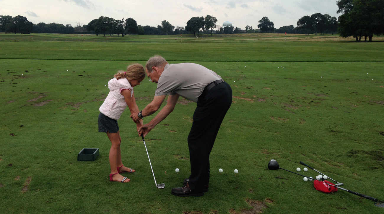 The author's father shares the secrets of the game with the next generation.