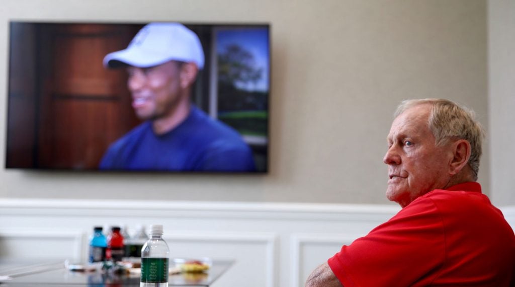 Six-time Masters champion Jack Nicklaus had a wide-ranging conversation with Alan Shipnuck during the first round.