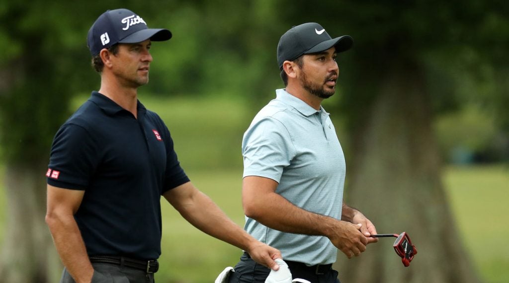 Adam Scott and Jason Day are one of several marquee teams at this week's Zurich Classic.