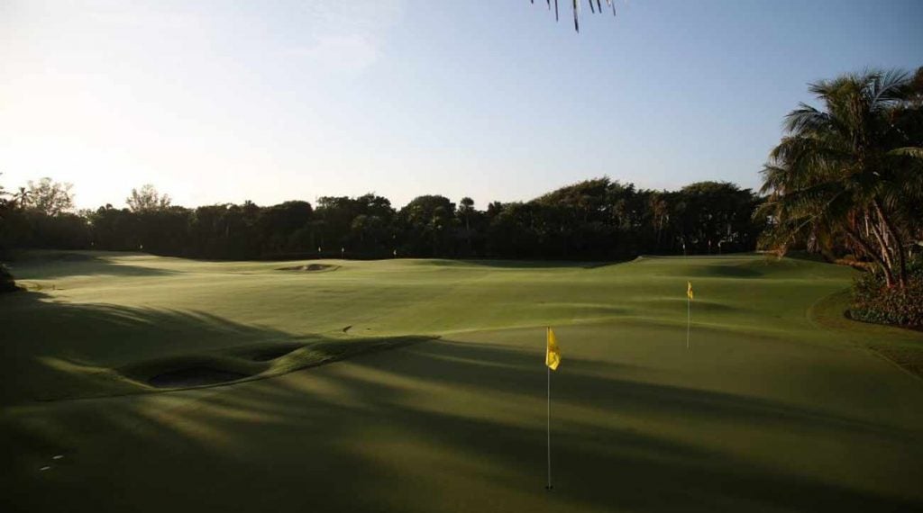 Tiger Woods's backyard practice facility is something most golfers would dream about.