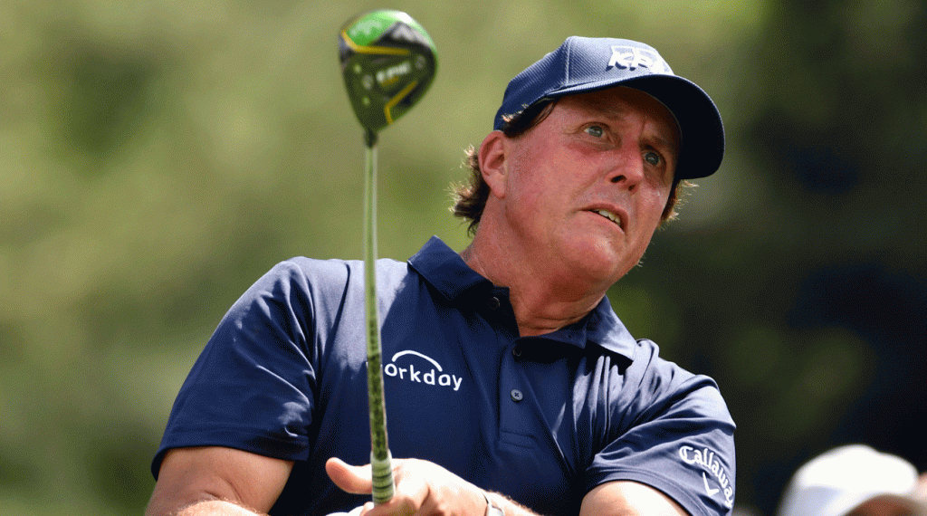 Phil Mickelson is seeking his fourth green jacket at Augusta National this week.