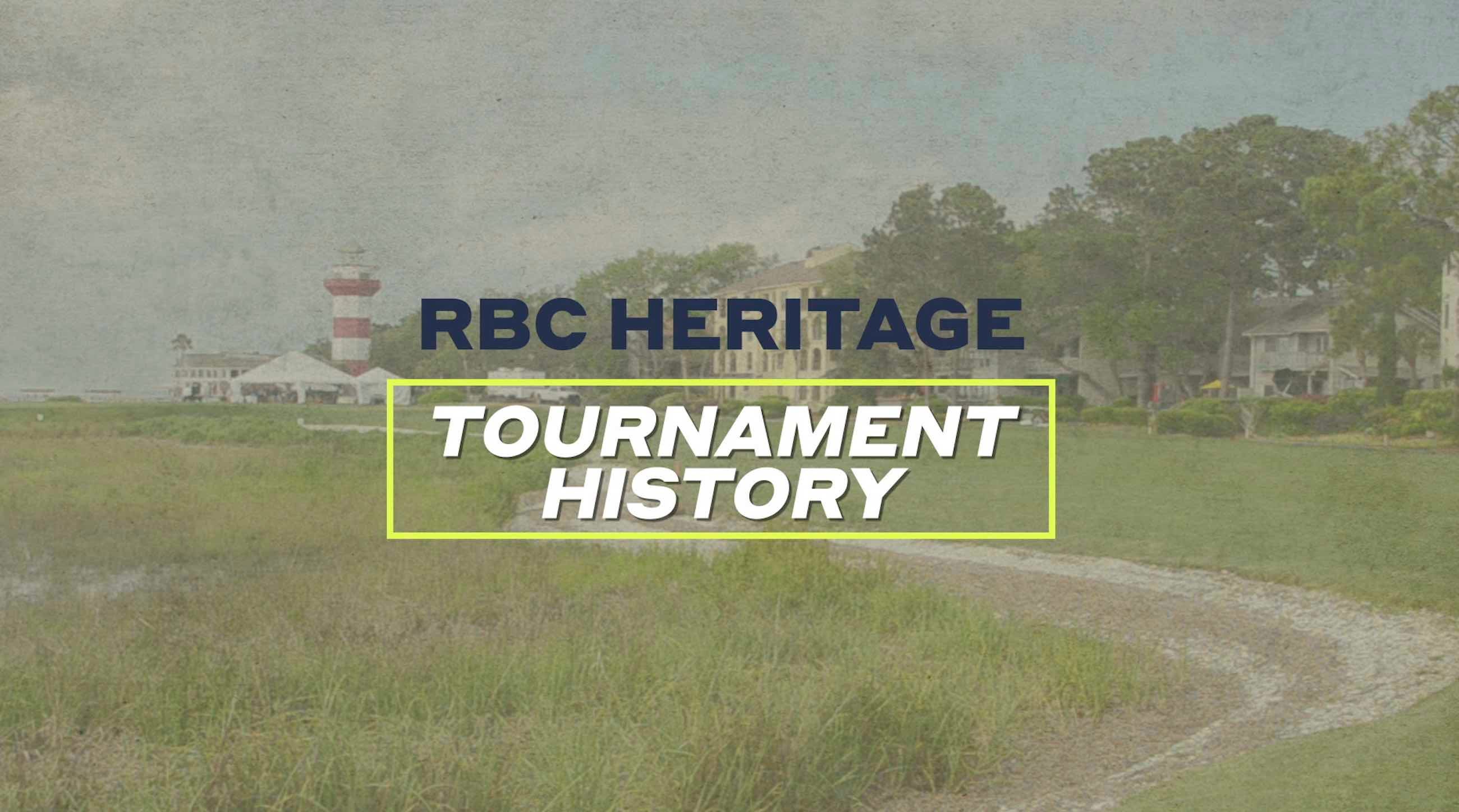 RBC Heritage Tournament History Golf
