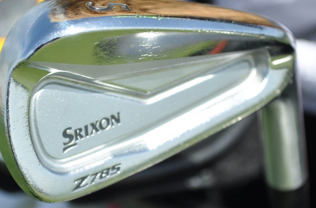 Ryan Palmer uses Srixon's Z785 irons. 