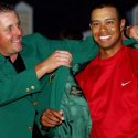 Tiger Woods Mock collar Phil Mickelson
