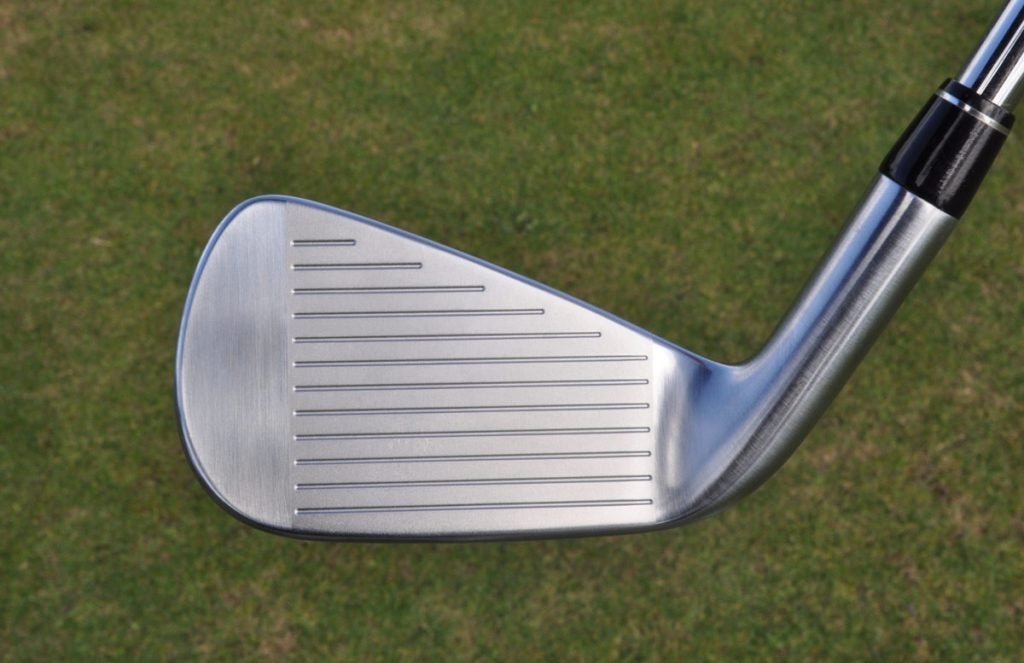 The face of the Titleist CP-02 iron.