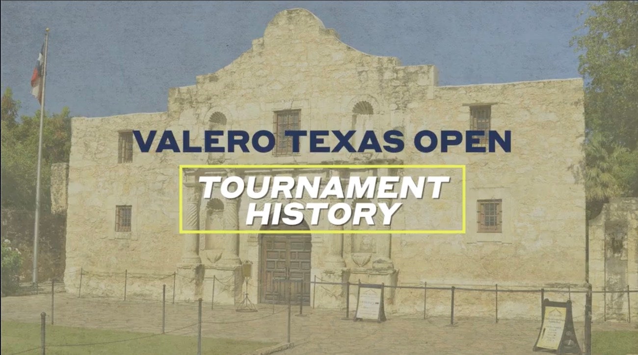 Look back through the tournament history of the Valero Texas Open