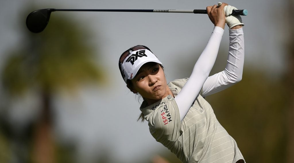 Lydia Ko's weight was a talking point on the broadcast of the second round of the ANA Inspiration.
