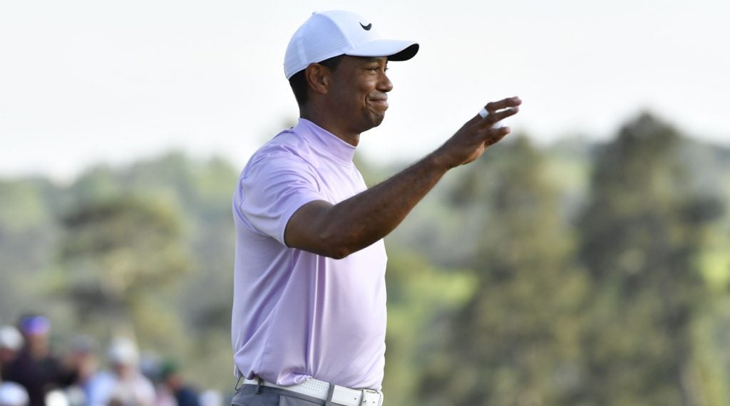 Tiger Woods is chasing after his fifth green jacket.