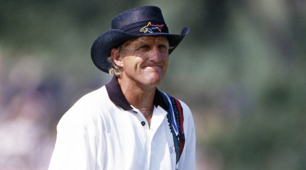 Like Happy Gilmore, Greg Norman once let an opponent get the best of him during a round of golf.