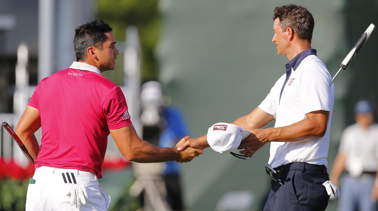 The Aussie duo of Jason Day and Adam Scott have the highest odds to win this week.