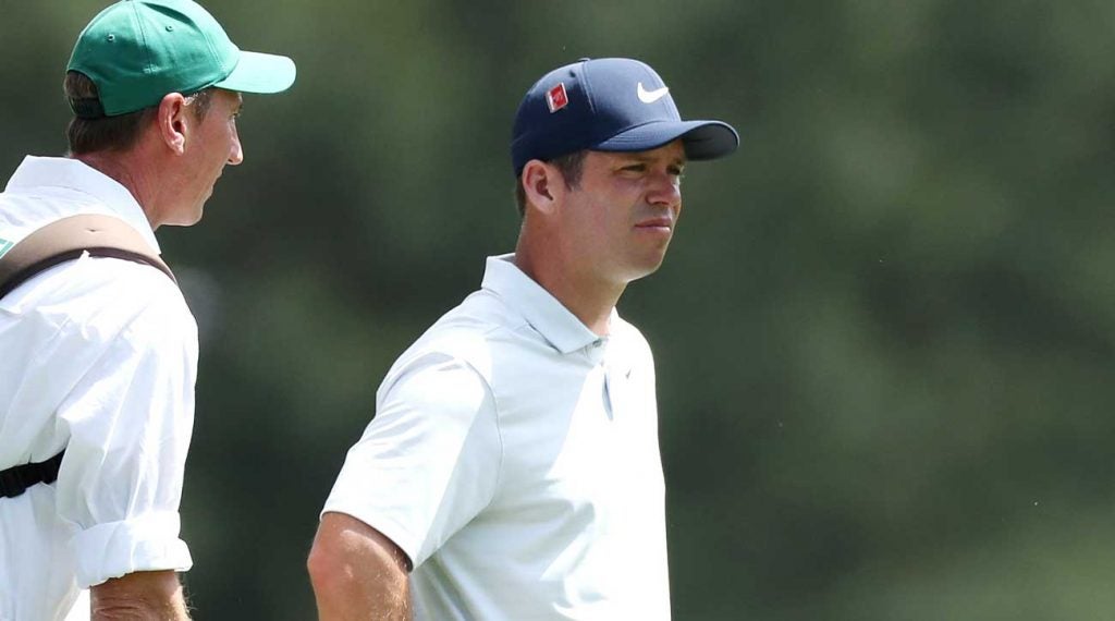 Paul Casey's Masters was over quickly when he carded an 81 Thursday.