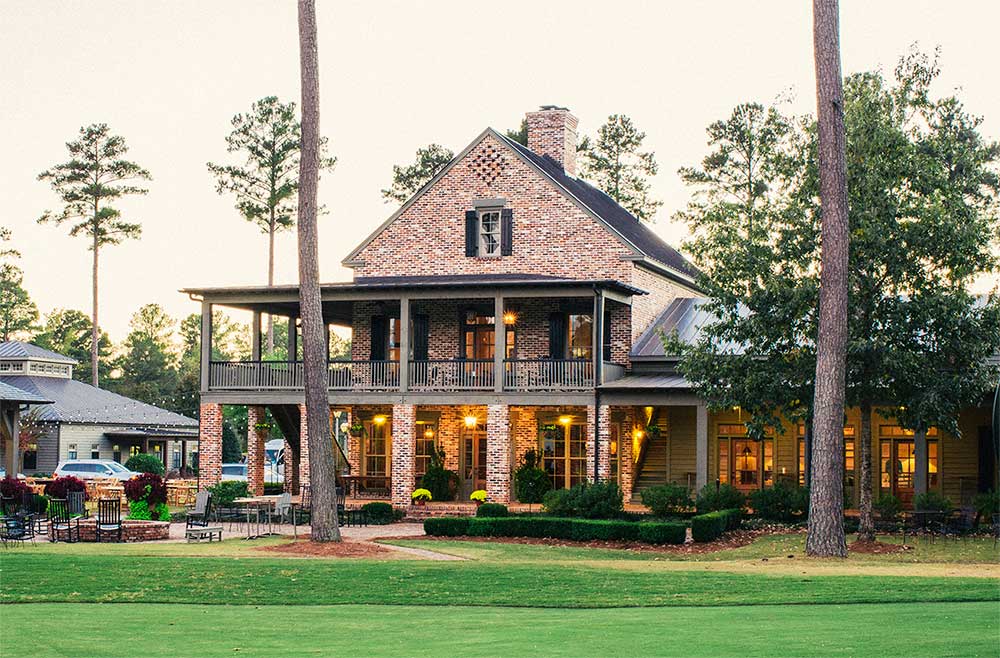 The cottages at Champions Retreat are both gorgeous and expansive.