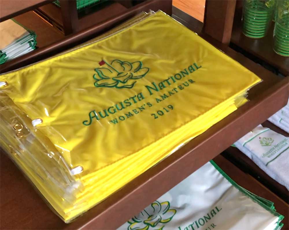 A look at some of the Augusta National Women's Amateur merchandise on sale.