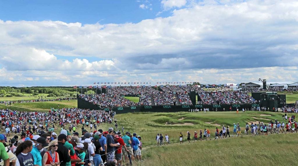 Erin Hills played host to Koepka's first major win at the U.S. Open in 2017.