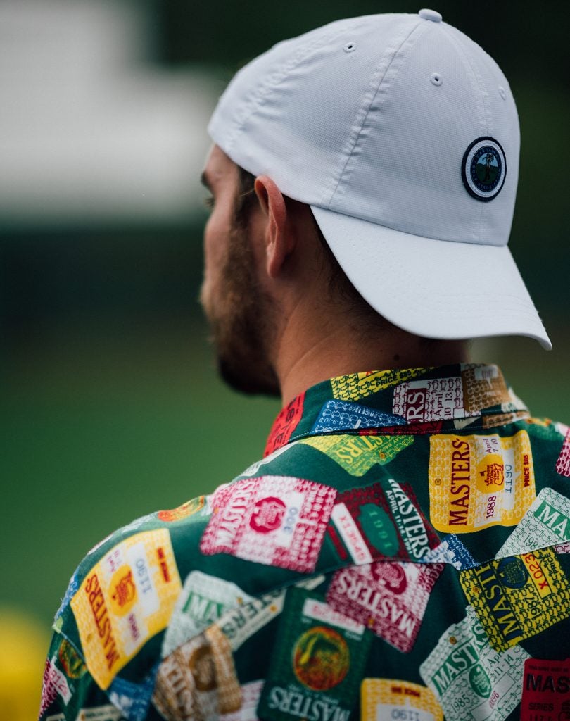This patron brought the heat to Augusta with this polo.