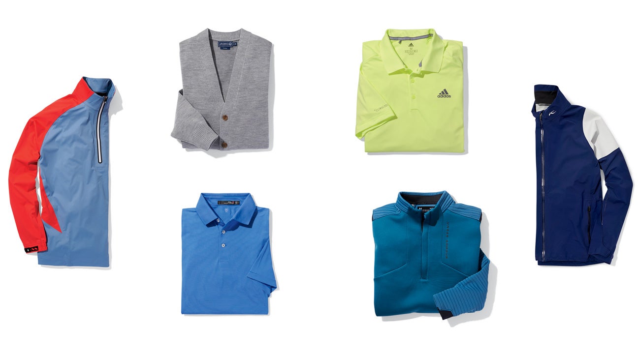 Golf polos and pullovers for any weather
