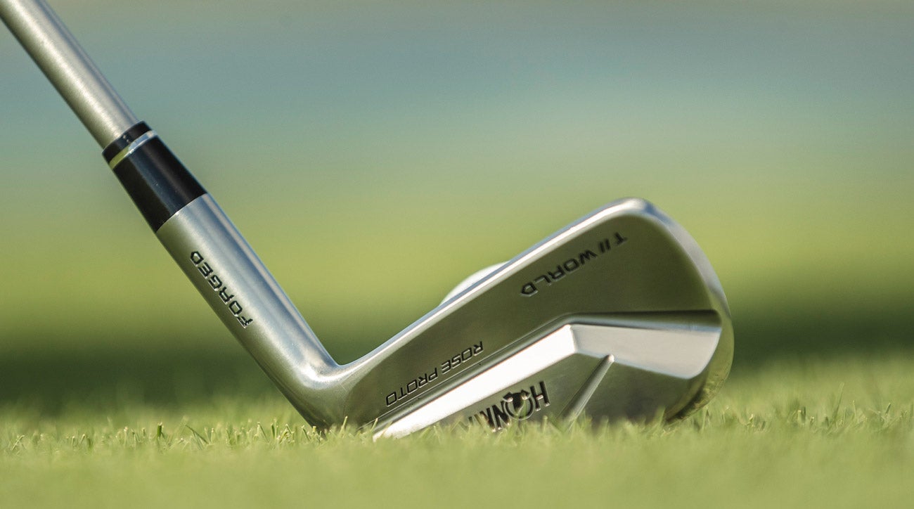 New Honma T World 747 Rose Proto MB irons designed with Justin Rose