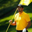 Jason Day pictured during the Masters Par-3 Contest on Wednesday