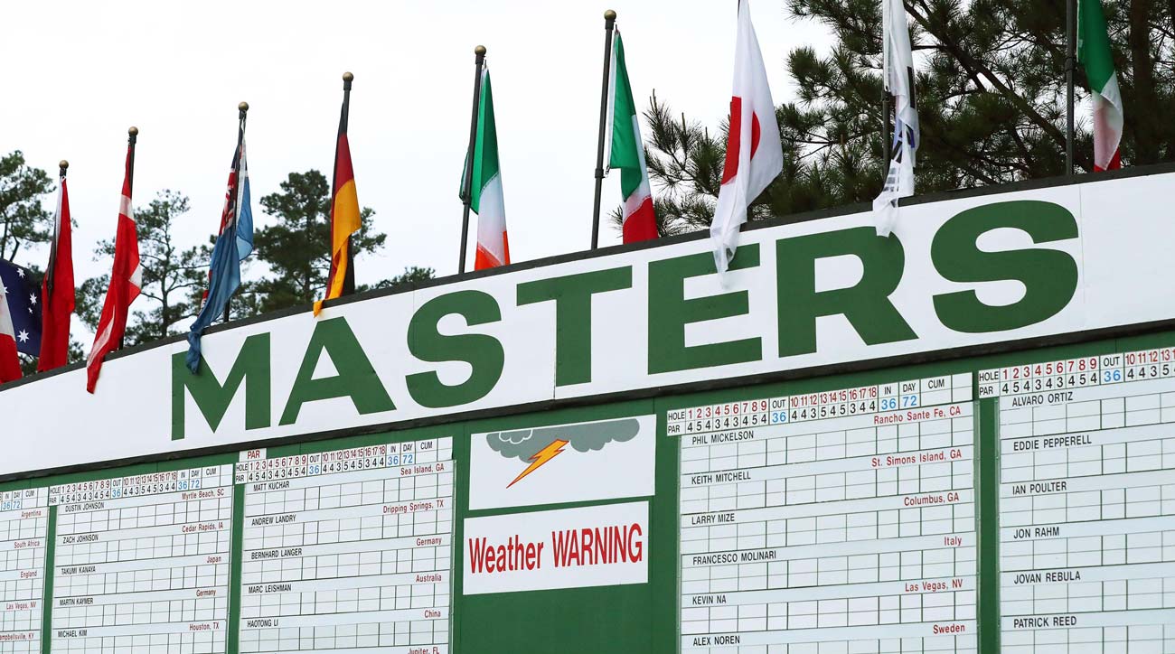 Masters weather The weekend forecast for Augusta National is terrible
