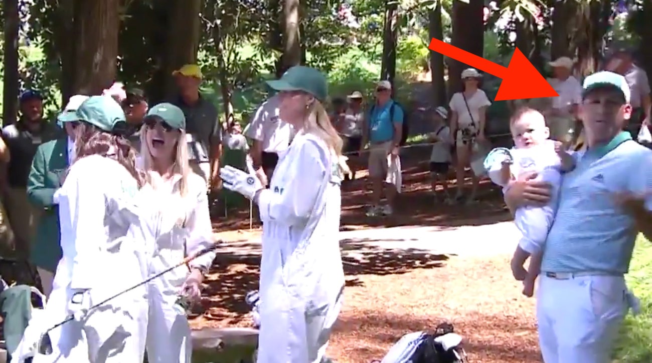 Masters 2019 Sergio Garcias Wife Ignores Husband After -5033