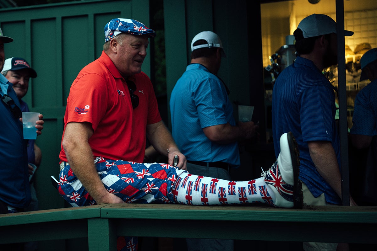 Hmmmmm, where could this patron possibly be from?