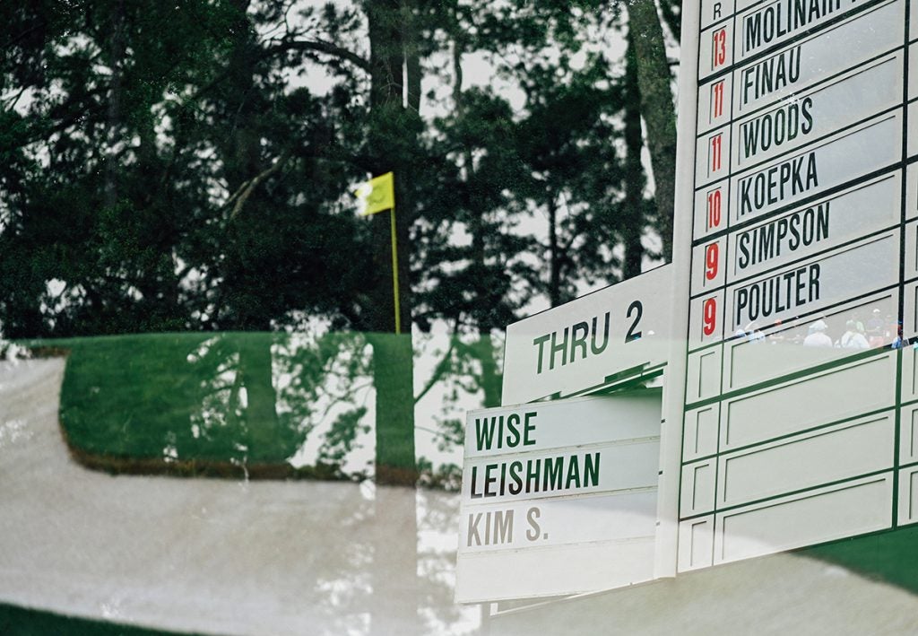 The leaderboards take in the Sunday action.