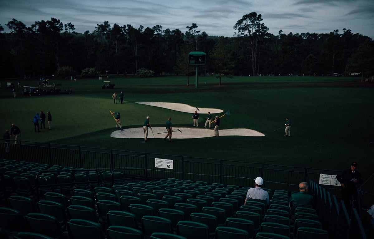 The prep work required to get the course ready is intense.