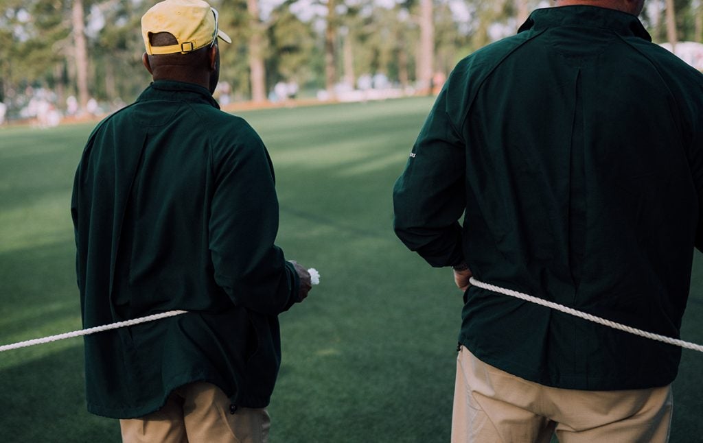 A successful Masters Tournament is possible only with the help of many hard-working volunteers.