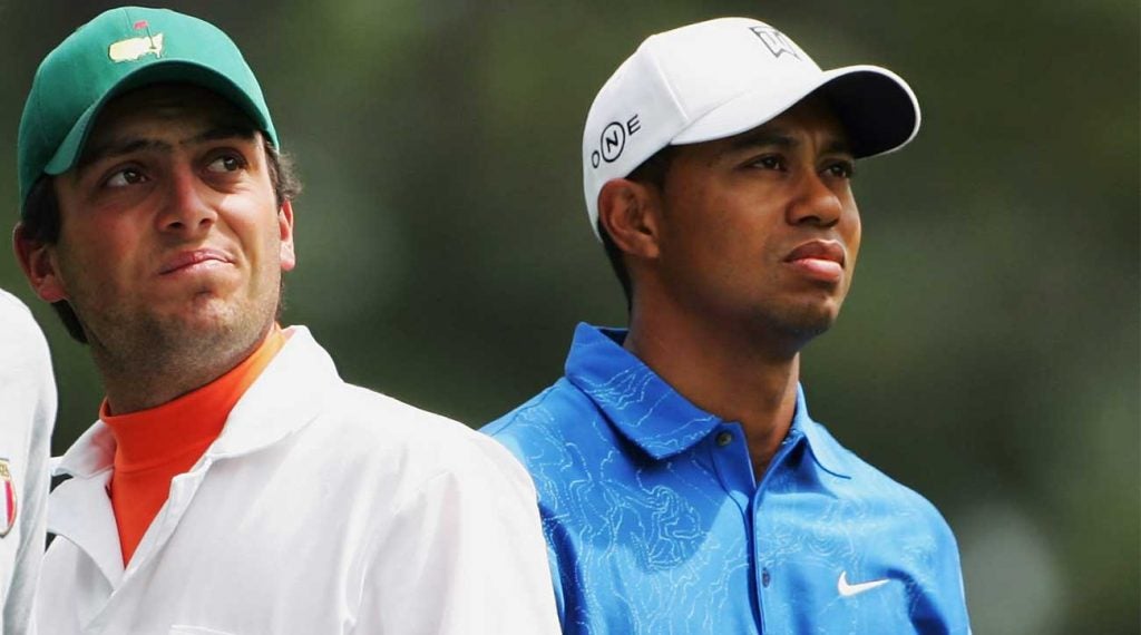 Francesco Molinari and Tiger Woods first met at the 2006 Masters.