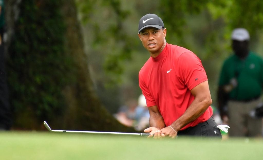 How often will Tiger Woods play going forward?