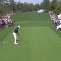 Tiger Woods Masters opening tee shot