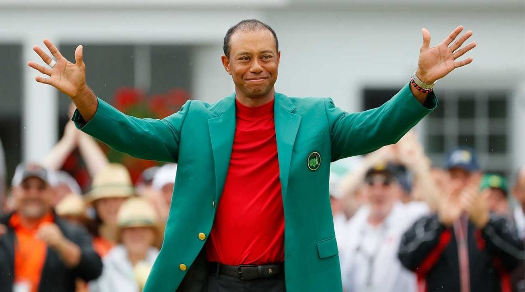 Tiger Woods won the Masters on Sunday.