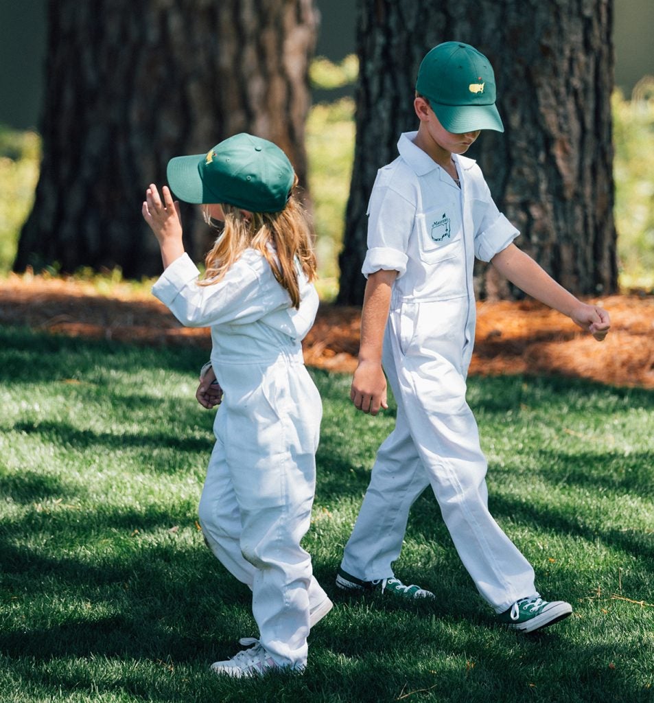 The cuteness of the Par-3 Contest never disappoints.